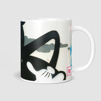 Mickey Magenta Coffee Mug – Urban Art Style