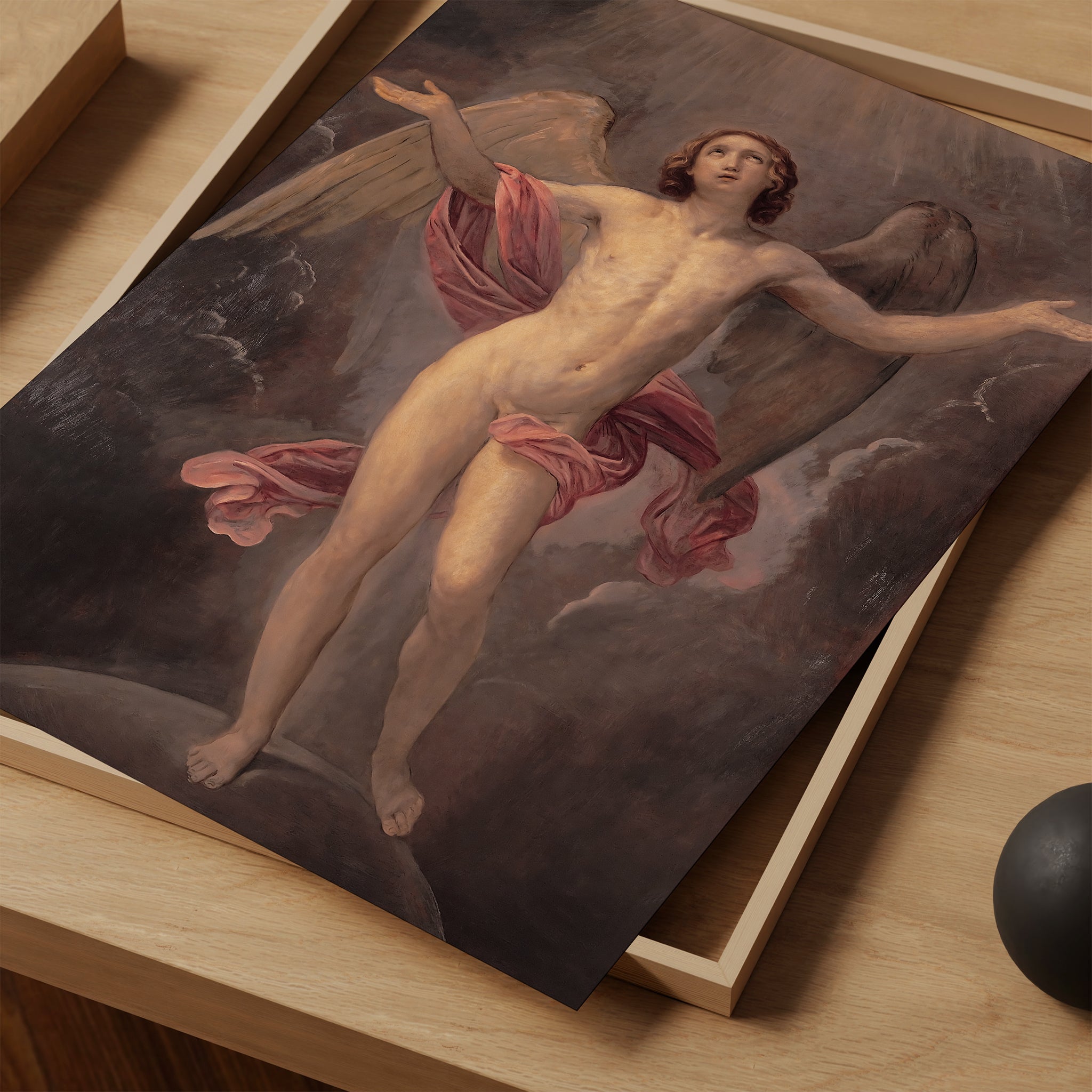 Be inspired by our classic art print Blessed Soul by Guido Reni. This artwork was printed using giclée on archival acid-free paper and is presented as a print close-up that captures its timeless beauty in every detail.