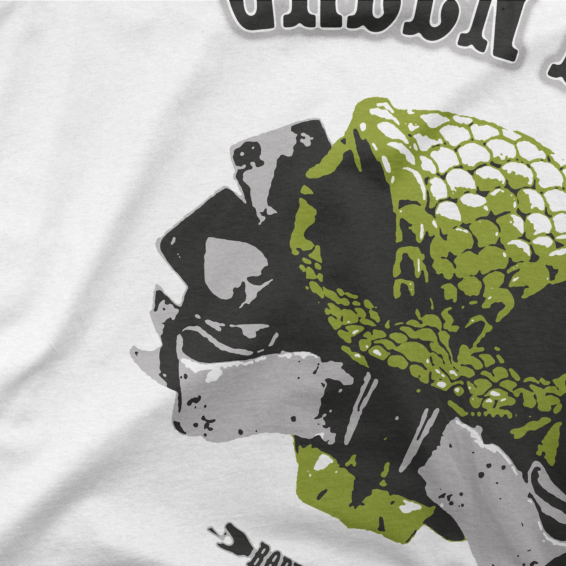 Green Mamba T-Shirt by Robhisattwa