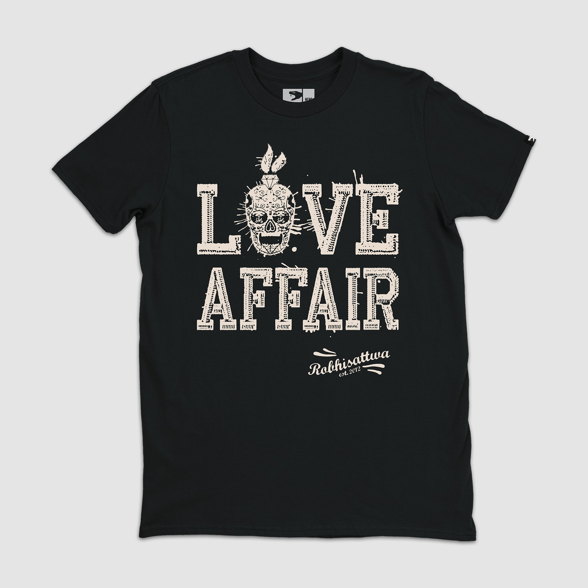 Black Love Affair T-Shirt by Robhisattwa