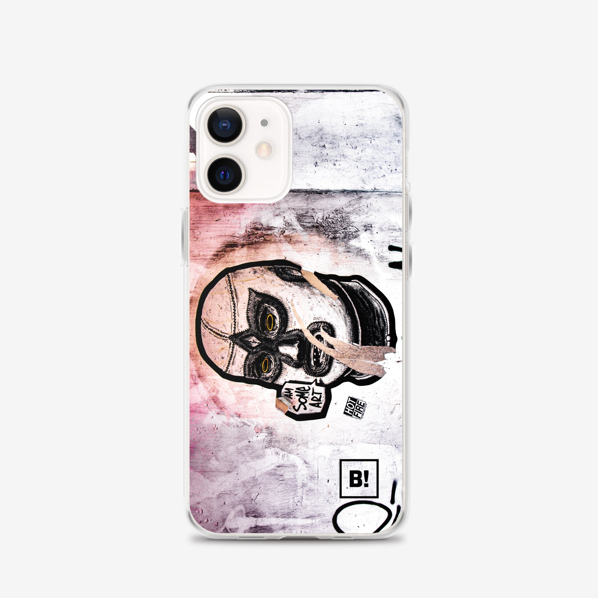 Binspired Am Some Art iPhone 12 Clear Case