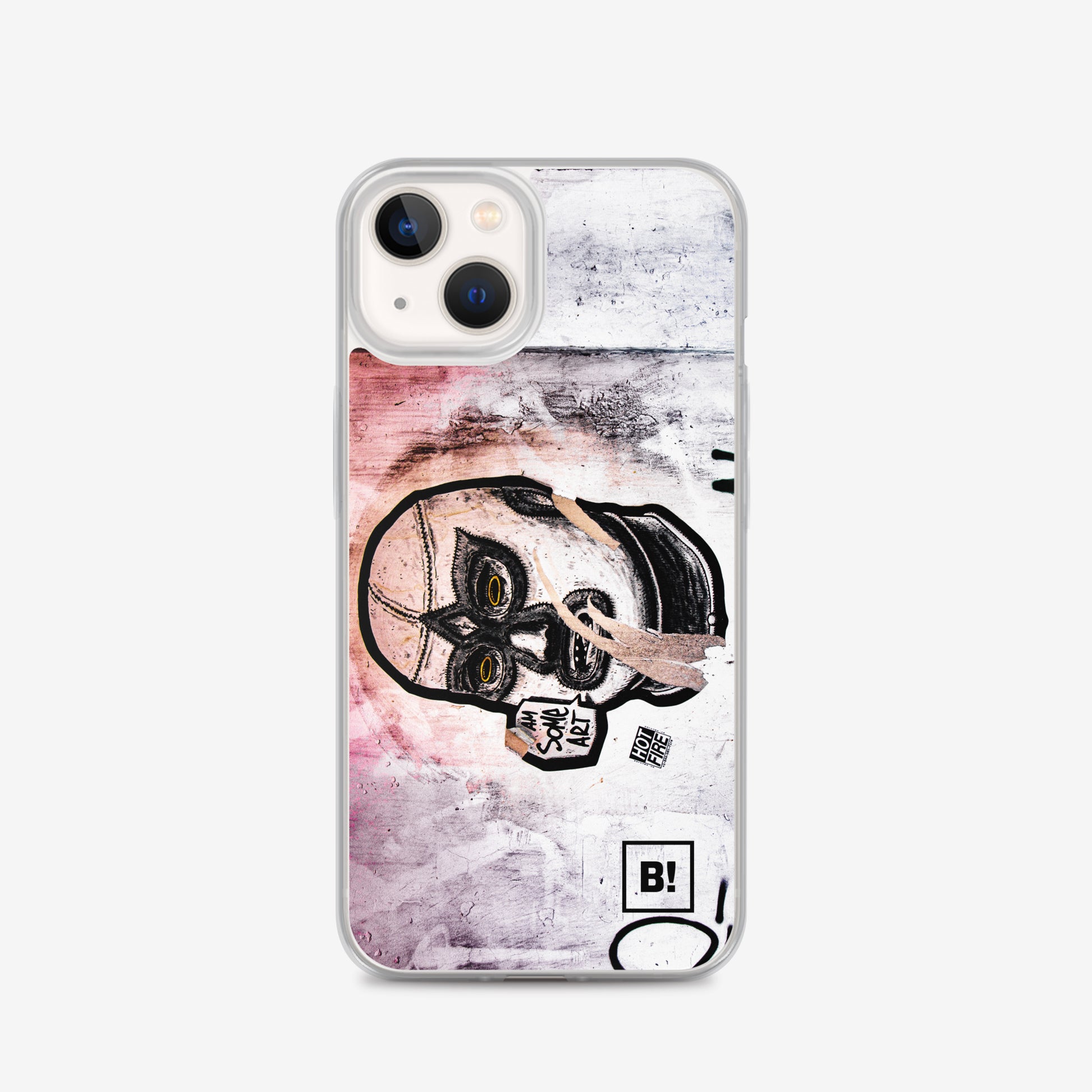Binspired Am Some Art iPhone 13 Clear Case