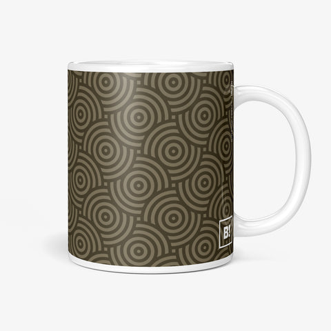 Be inspired by our "Authentic Circles" Urban Coffee Mug. Featuring a 11oz size with the handle on the right. 