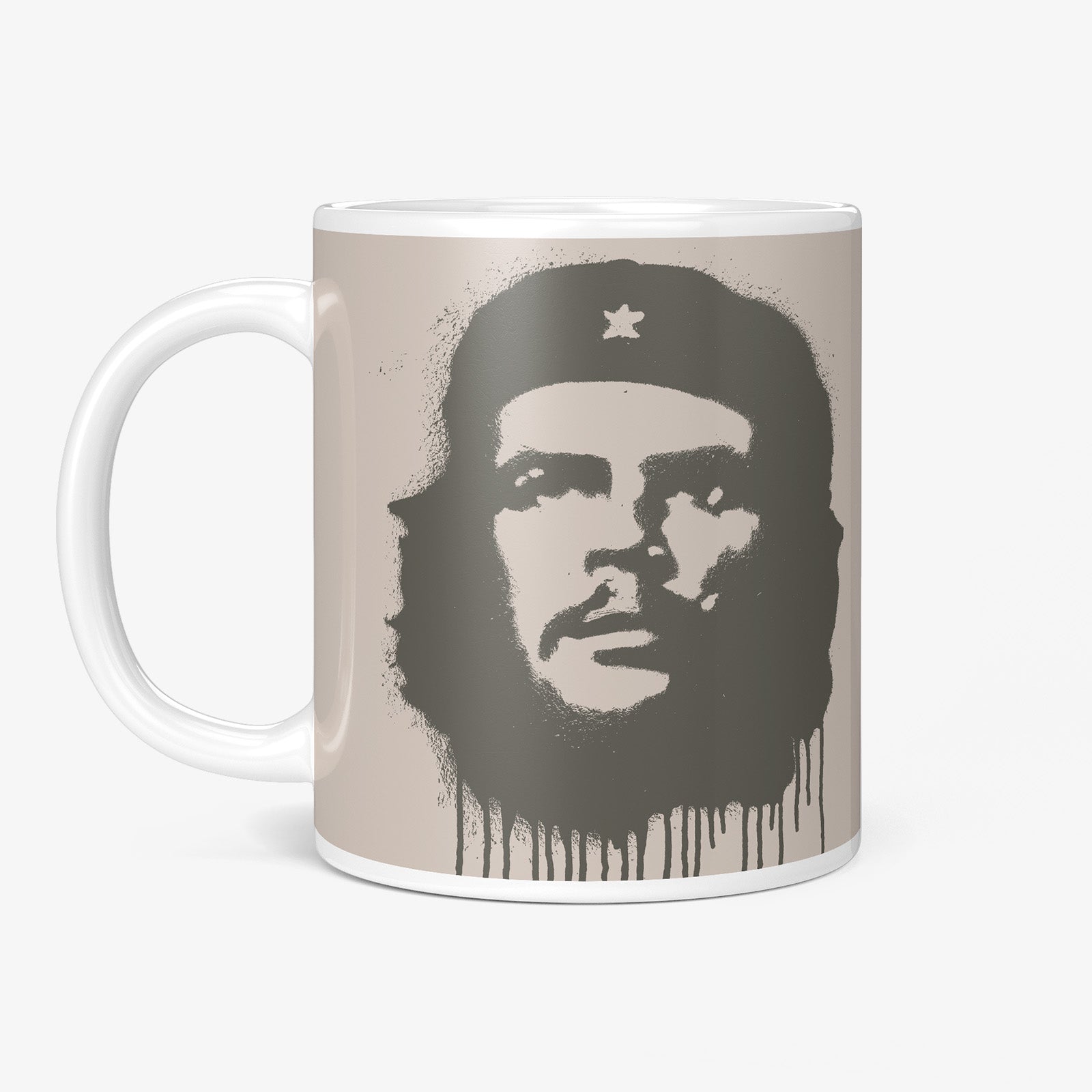 Be inspired by our "Ernesto Che Guevara" Pop Stone Coffee Mug. Featuring a 11oz size with the handle on the left.