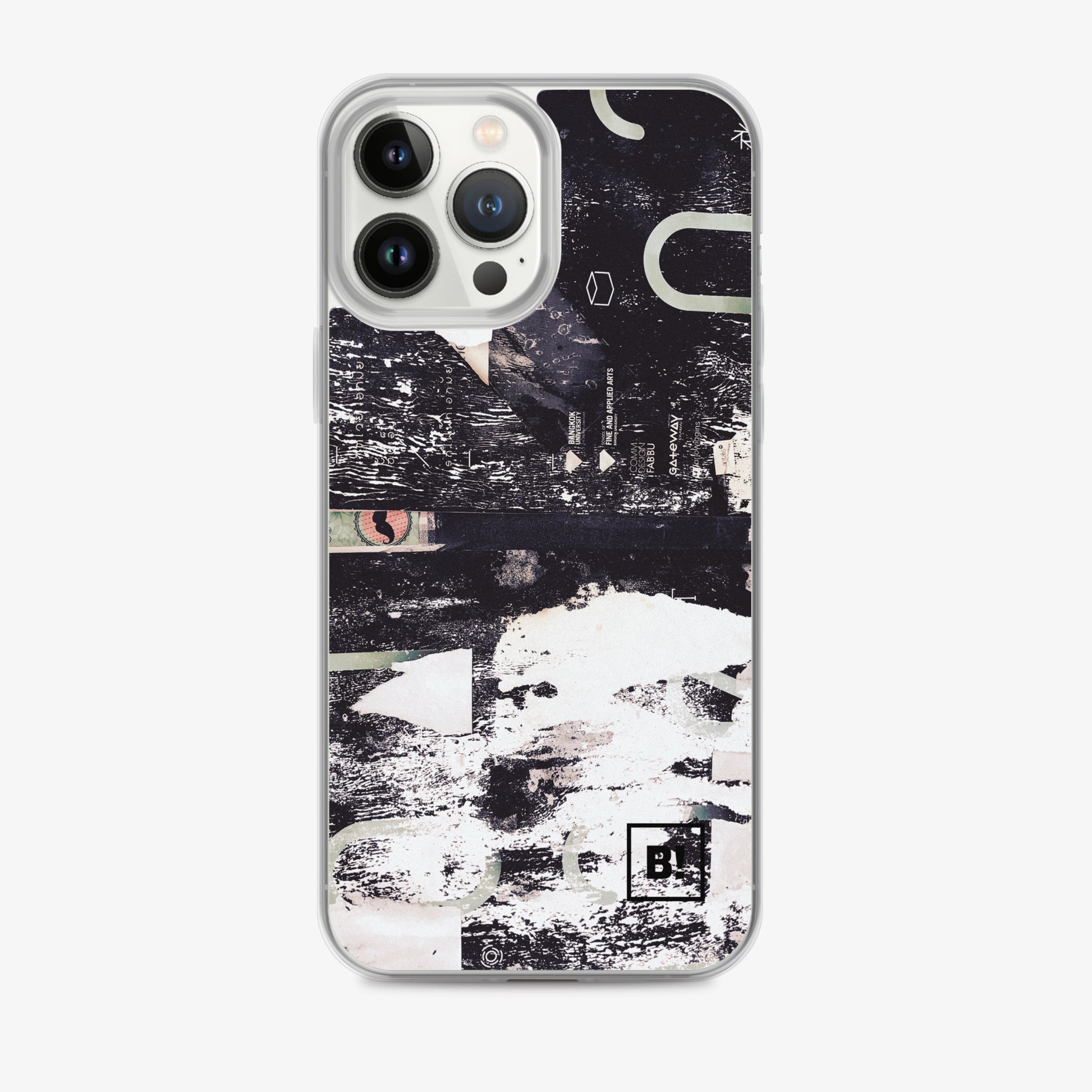 Binspired Gateway - No2 - iPhone 13 Pro Max Clear Case
