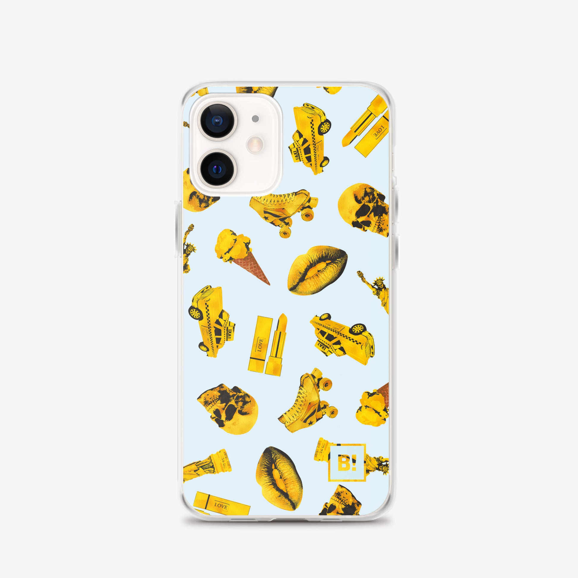 Binspired Golden Collection Pacific Pop Art iPhone 12 Clear Case