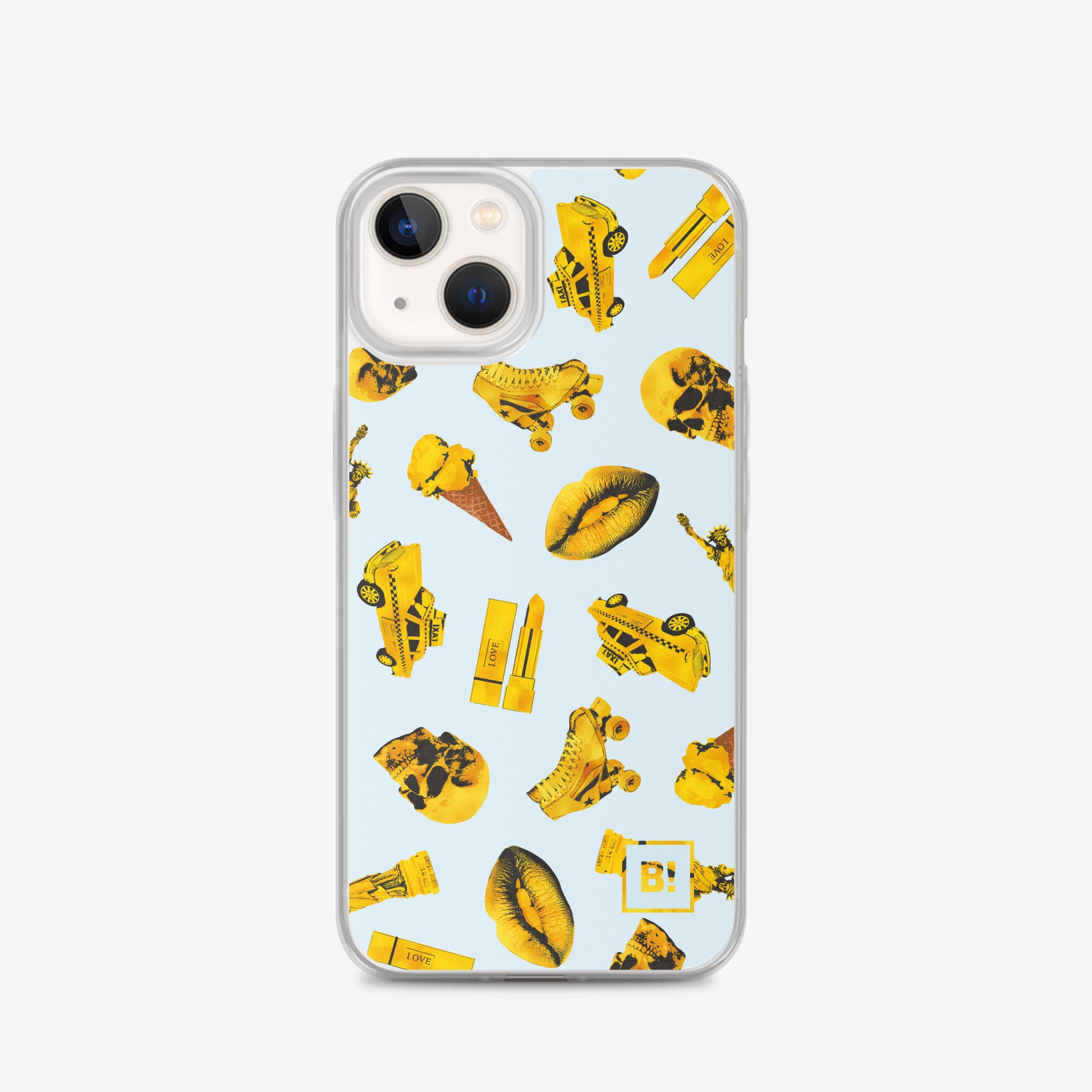 Binspired Golden Collection Pacific Pop Art iPhone 13 Clear Case