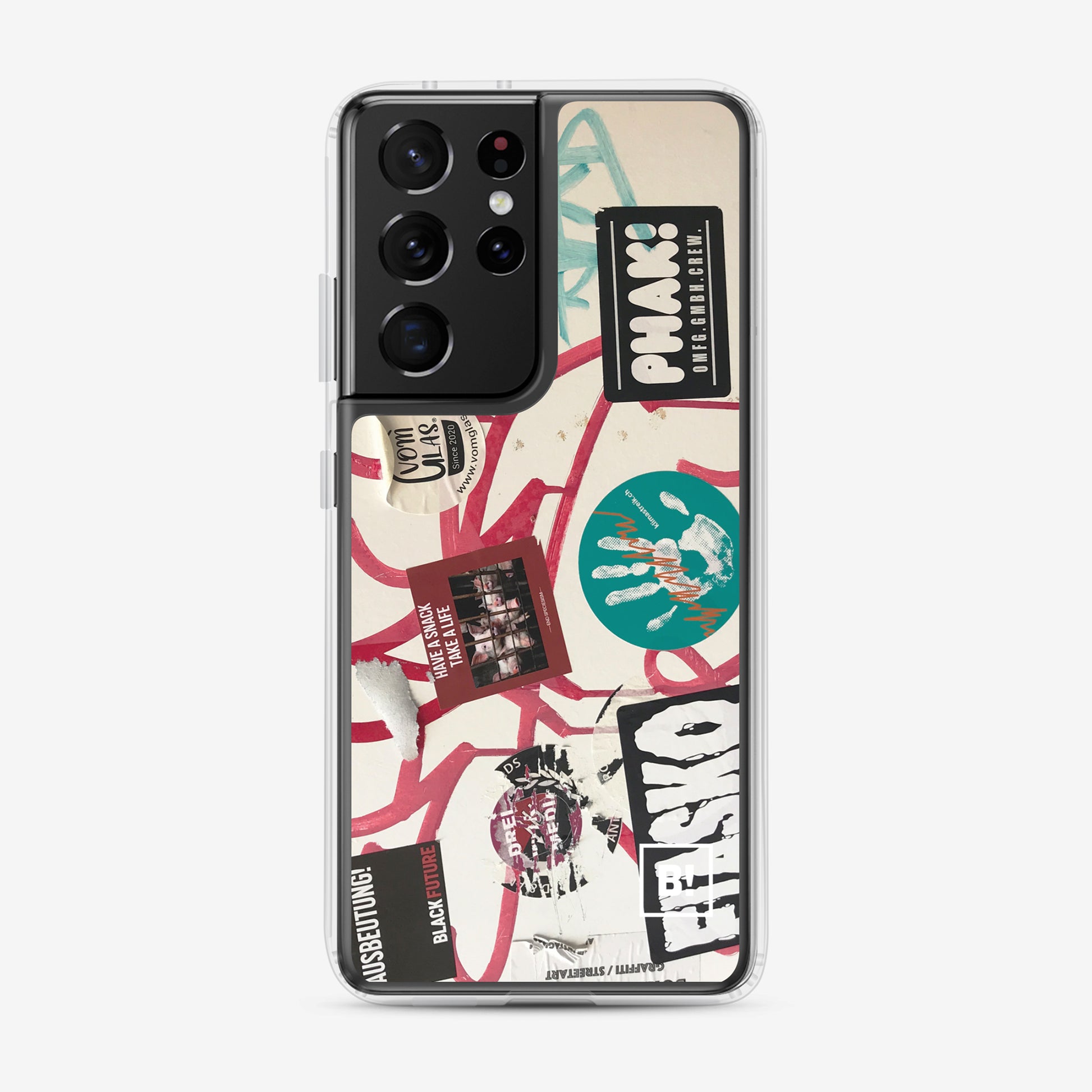 Binspired Planet Vibe No3 Urban Art Samsung Galaxy s21 Ultra Case