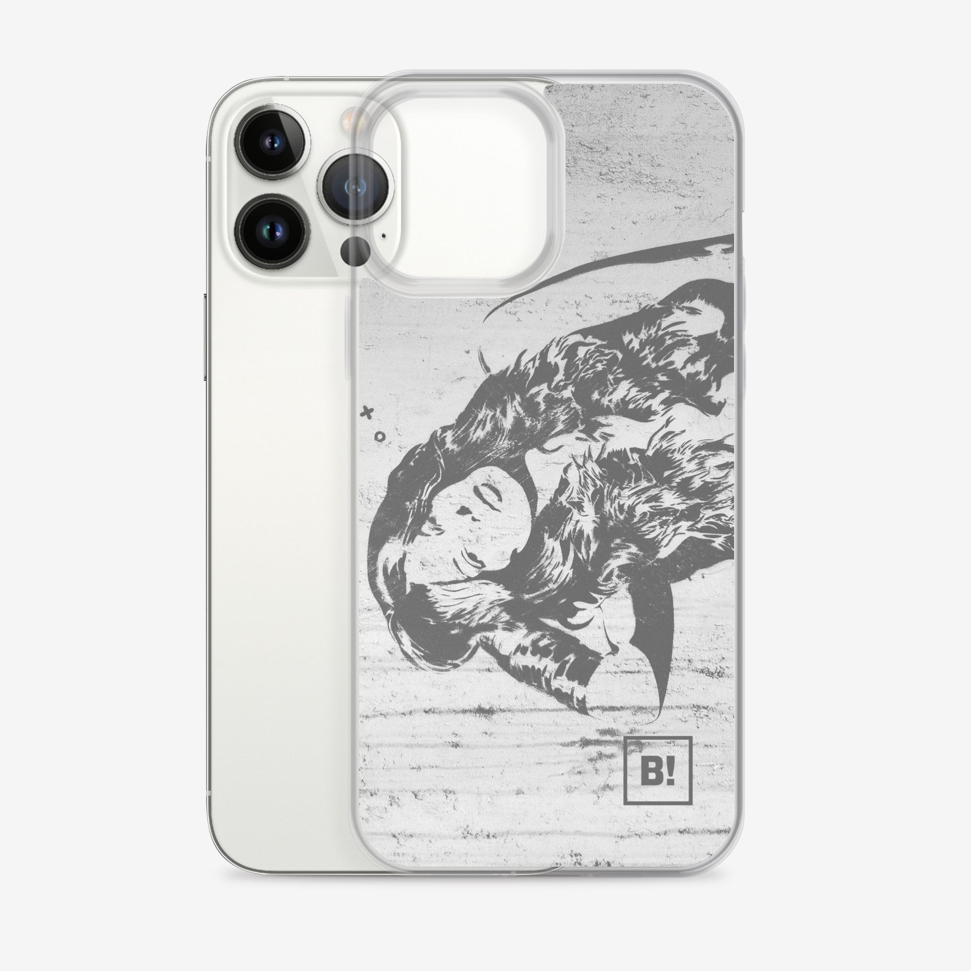 Binspired Street Girl Urban Art iPhone 13 Pro Max Case with Phone