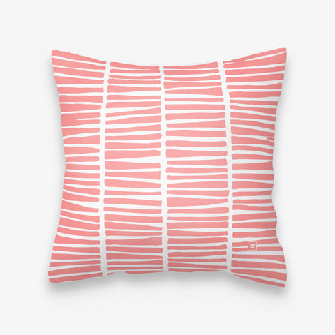 Binspired Wild Life - Sweet Pink - Square Pillow Cover